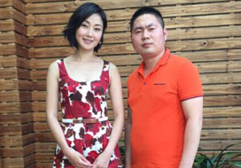 广州琳琅与明星合影